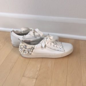 KENNEL SCHMENGER JEWELED LOW-TOP SNEAKERS